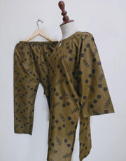 2 PCS WOMEN'S STITCHED LAWN PRINTED SHIRT AND TROUSER