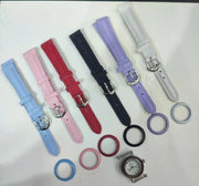 Women's Classic Analogue Interchangeable Watch Set